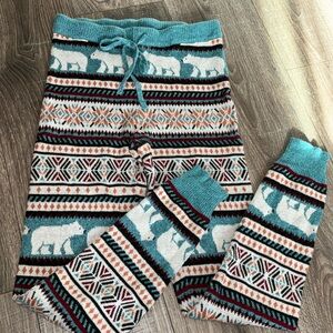 Polar Bear Knit Pants